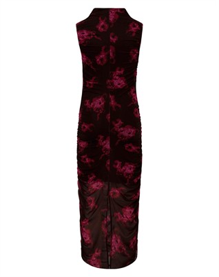 Esthe-M Kjole - Dark Florella Print